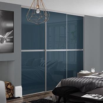 Minimalist sliding door