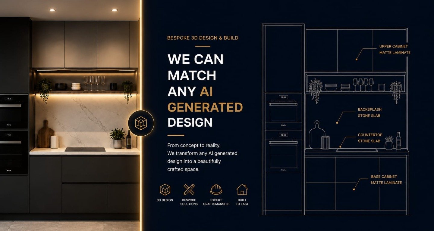 AI generated kitchen design concept